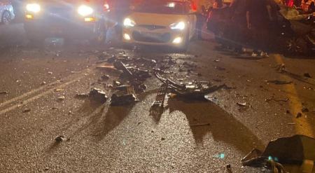 4 اصابات في حادث طرق بالقرب من وادي سلامة منها خطيرة
